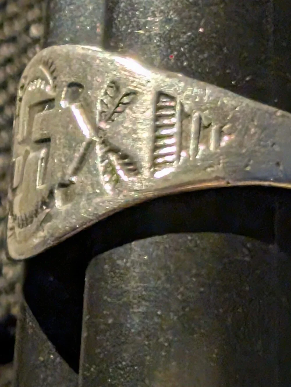 ​✨Rare Vintage Native American Silver Whirling Log Ring Fred Harvey Size 7.5